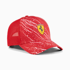 Ferrari Race Trucker Cap, Rosso Corsa, extralarge