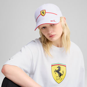 Ferrari Race Motorsport Baseball Cap, PUMA White, extralarge-IND