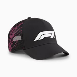 F1® Color Trucker Cap, PUMA Black, extralarge