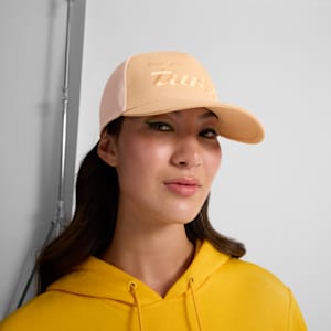 Porsche Legacy Trucker Cap, Warm Beige, extralarge