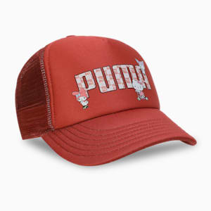 PUMA x HELLO KITTY & FRIENDS Youth Trucker Cap, Red Fire, extralarge-IND