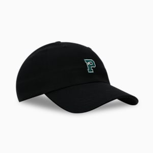 WARDROBE Essentials GRAPHIC Dad Cap, PUMA Black, extralarge-IND