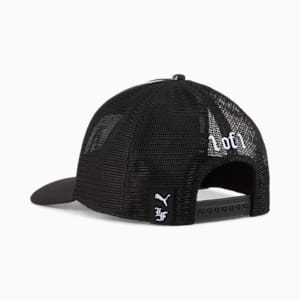 PUMA x LAMELO BALL LaFrancé Written in Chrome Trucker Cap, PUMA Black, extralarge