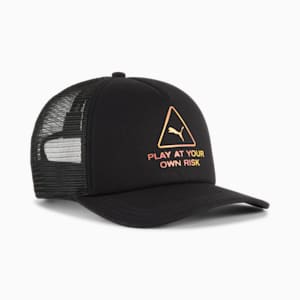 PUMA x LAMELO Scoot Trucker Cap, PUMA Black, extralarge-IND