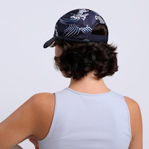 PUMA x SAYSKY 5 Panel Running Cap, New Navy-Feather Gray-AOP, extralarge-IND