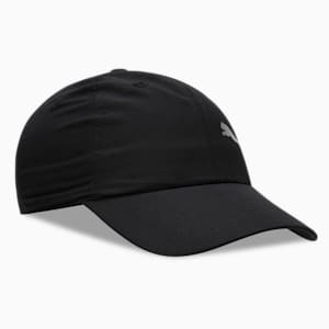 Poly Cotton Running Cap, Puma Black, extralarge-IND
