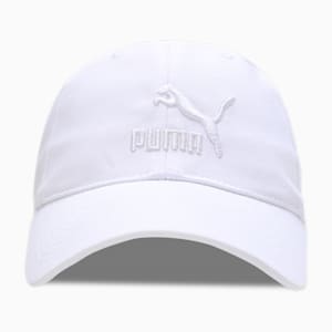 Archive Logo Unisex Baseball Cap, PUMA White-puma white Logo, extralarge-IND