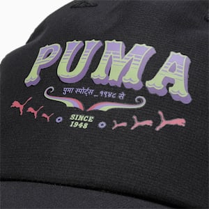 PUMA x Harrdy Sandhu Unisex Graphic Cap, PUMA Black, extralarge-IND