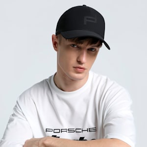 Porsche Design CLASSIC Motorsport Baseball Cap, PUMA Black, extralarge-IND
