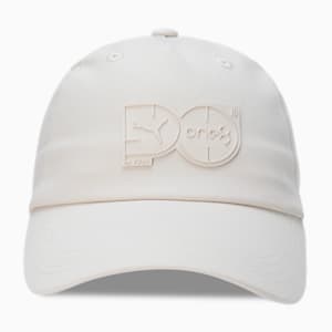PUMA x one8 Prime Unisex Baseball Cap, Alpine Snow, extralarge-IND