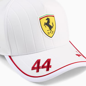 Scuderia Ferrari Hamilton Baseball Cap, PUMA White, extralarge