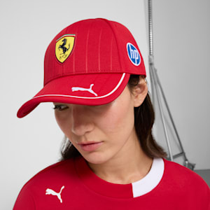 Gorra de béisbol del equipo Scuderia Ferrari, Dark Cherry, extralarge