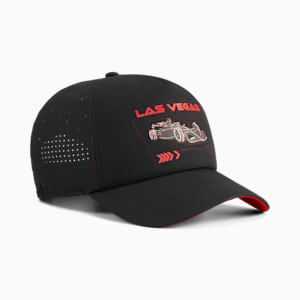F1® Las Vegas Trucker Hat, PUMA Black, extralarge