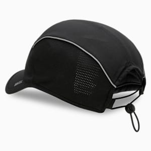 PUMA x HYROX Short Visor 5-Panel Training Cap, PUMA Black, extralarge-IND