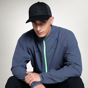 PUMA x HYROX Training Trucker Cap, PUMA Black, extralarge-IND