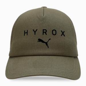 PUMA x HYROX Training Trucker Cap, Loden Green, extralarge-IND