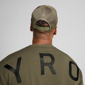 PUMA x HYROX Training Trucker Cap, Loden Green, extralarge-IND