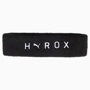 ユニセックス PUMA x HYROX ヘッドバンド, Puma Black, extralarge-JPN