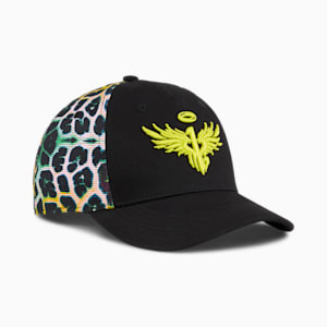 PUMA x LAMELO Alien Skin Baseball Cap, PUMA Black-Alien Skin, extralarge