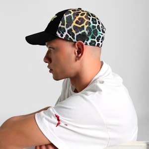 PUMA x LAMELO Alien Skin Baseball Cap, PUMA Black-Alien Skin, extralarge-IND