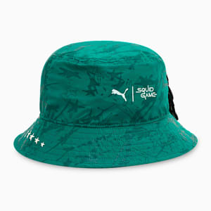 PUMA x SQUID GAME Glow-in-the-Dark Bucket Hat, Wild Green, extralarge-IND
