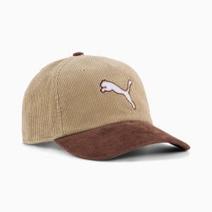 PUMA CAT CORDUROY LC BB Cap Unisex, Chestnut Brown, extralarge