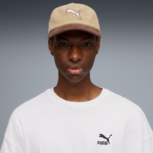 PUMA CAT CORDUROY LC BB Cap Unisex, Chestnut Brown, extralarge