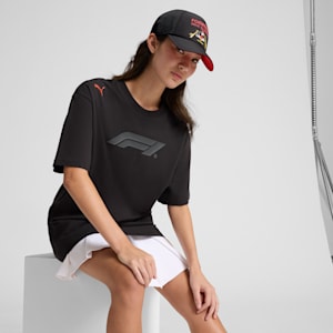 F1® x DTS x PUMA Trucker Cap, PUMA Black, extralarge