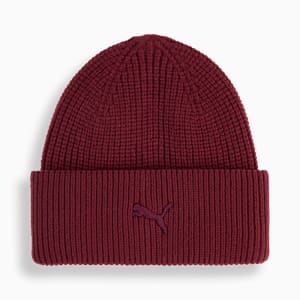 Wardrobe Essentials Chunky Mid Crown Beanie, Ruby Shimmer, extralarge-GBR