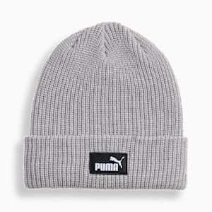 Essentials High Crown Beanie Unisex, Gray Echo, extralarge