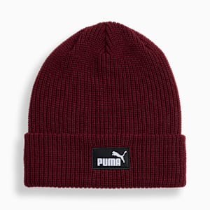 Essentials High Crown Beanie Unisex, Ruby Shimmer, extralarge