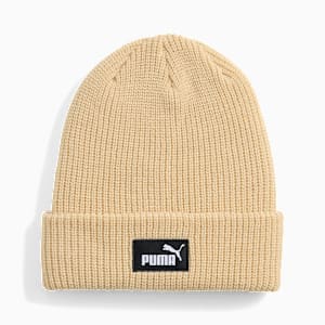 Essentials High Crown Beanie Unisex, Toasted Almond, extralarge