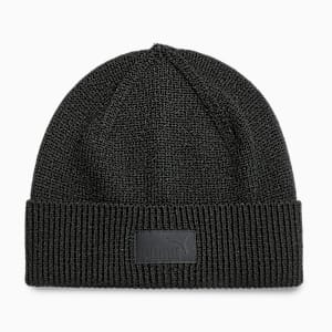 ESSENTIALS ELEVATED Low Crown Beanie, PUMA Black, extralarge-IND