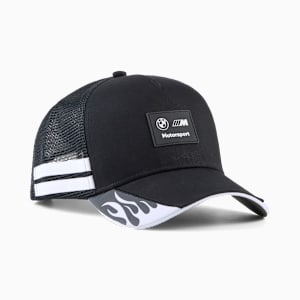 BMW MMS LifestyleTrucker Snapback Cap, PUMA Black, extralarge-IND