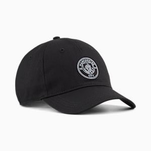 Manchester City Essentials Cap, PUMA Black-PUMA Silver, extralarge