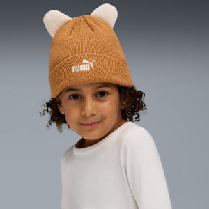 Animal Mid Crown Beanie Kids, Melted Caramel, extralarge