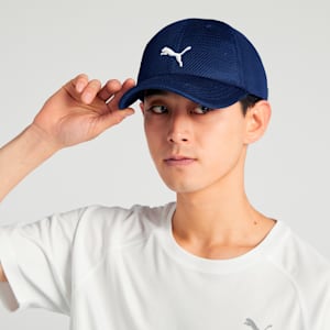 ユニセックス トレーニング メッシュ アジアフィット キャップ, PUMA Navy, extralarge-JPN