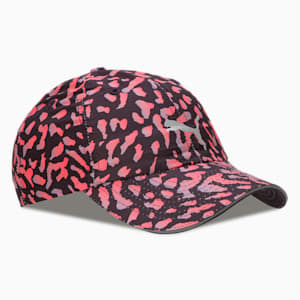 Quick-Dry Running Cap, Midnight Plum-Skin AOP, extralarge-IND