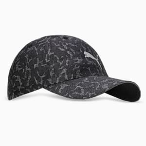 Quick-Dry Running Cap, PUMA Black-Stars AOP, extralarge-IND