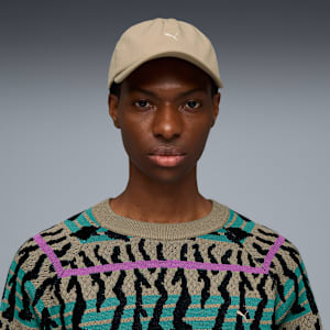 PUMA SELECT Essentials Adjustable Hat, Ice Coffee, large