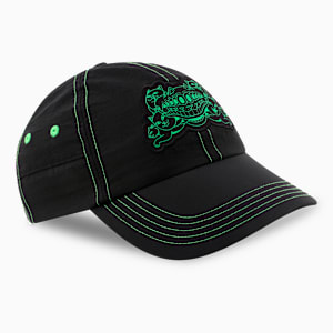 PUMA x RIPNDIP Men's Printed Dad Cap, PUMA Black, extralarge-IND