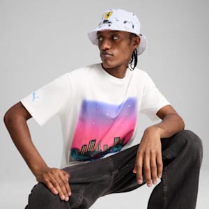 Scuderia Ferrari Bucket Hat, PUMA White, extralarge