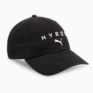 PUMA x HYROX Adjustable Baseball Cap, PUMA Black, extralarge-IND