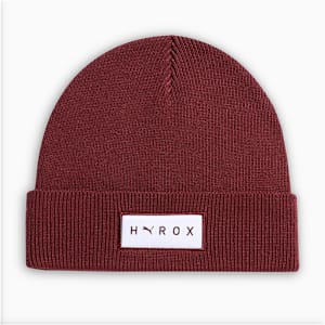 PUMA x HYROX Thermal Control Mid Crown Beanie, Ruby Shimmer, extralarge-IND