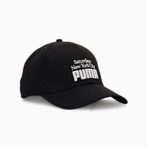 ユニセックス PUMA x Saturdays NYC ロゴ キャップ, PUMA Black, extralarge-JPN