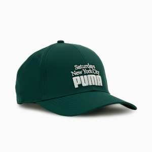 ユニセックス PUMA x Saturdays NYC ロゴ キャップ, Green Terrain, extralarge-JPN