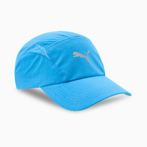 Performance Solid Adjustable Curved Visor Cap, Bonnie Blue, extralarge-IND
