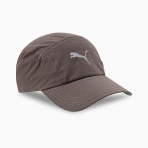 Performance Solid Adjustable Curved Visor Cap, Flat Bronze, extralarge-IND
