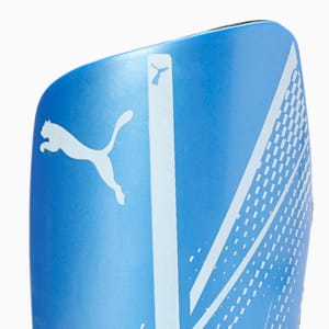 ATTACANTO Football Shin Guards, Bluemazing-PUMA White, extralarge-IND