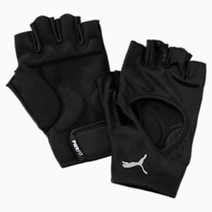 Training Fingered Gloves, Puma Black-Gray Violet, extralarge-IND